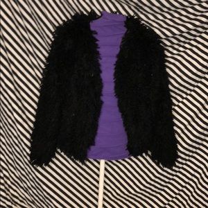 Rari Wool Black Coat